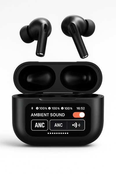 Original A9 Pro Airpods Anc/enc Touch Screen Wireless Earbuds | A9 Airpods Pro | Best Quality Airpods