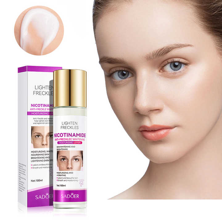 Nicotinamide Whitening Freckles Cream Remove Melasma Dark Spot Acne Marks Lightening Melanin Brightens Skin Tone Face Skin Care