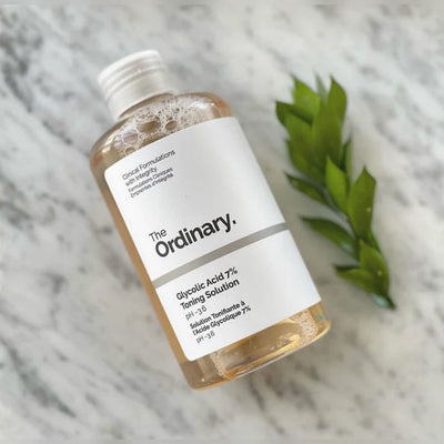 The Ordinary Glycolic Acid 7% Toning Solution – Exfoliating Face Toner For Radiant Skin, Removes Dead Skin Cells, Brightens & Smoothens, 240ml