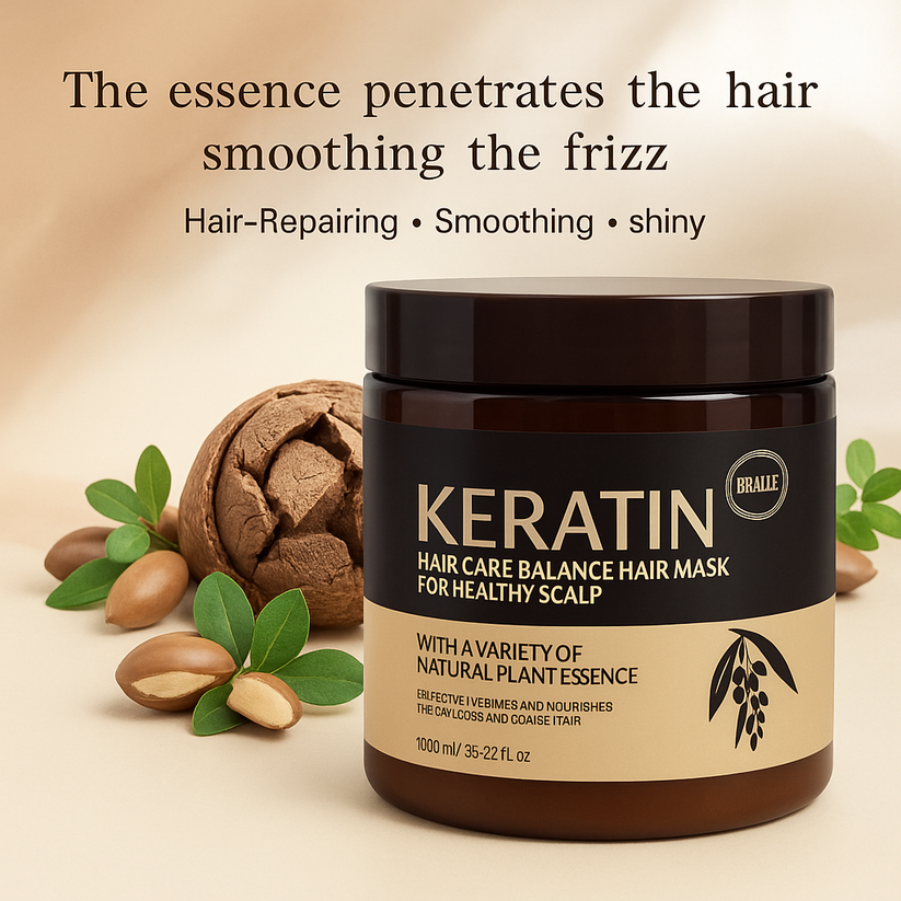 Keratin Original Hair Care Balance Mask & Scalp Treatment – 500ml | Nourish & Strengthen Hair"