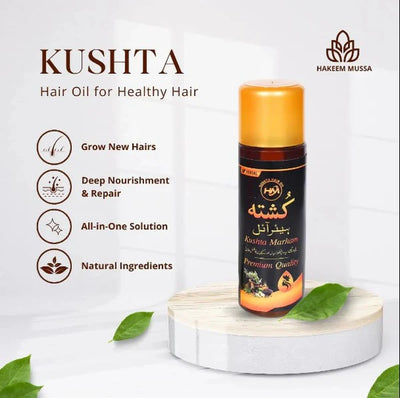 Kushta Herbal Hair Oil For Long And Healthy Hair 120m