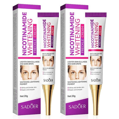 Nicotinamide Whitening Freckles Cream Remove Melasma Dark Spot Acne Marks Lightening Melanin Brightens Skin Tone Face Skin Care